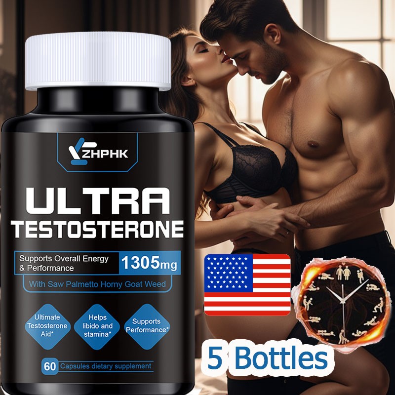 Natural Testosterone Booster – Increase Energy Muscle Strength Growth BEST PRICE