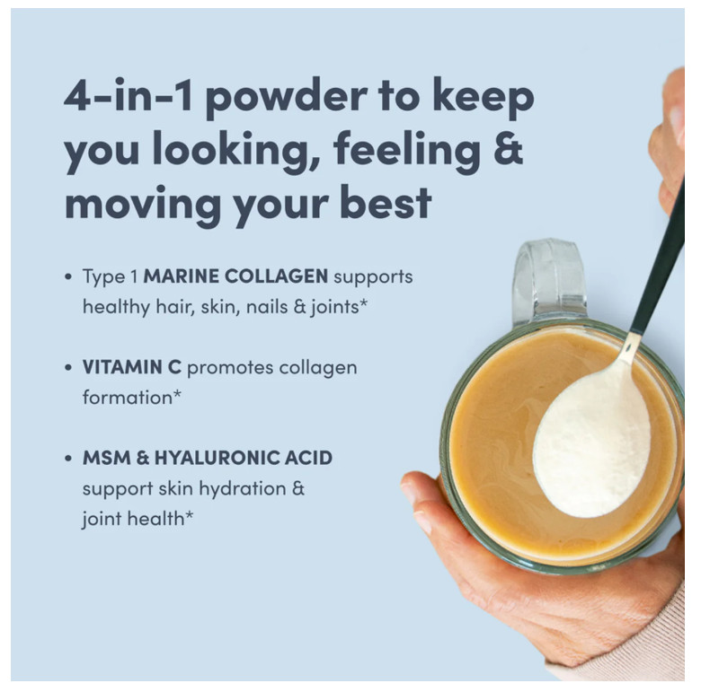 Marine Collagen Peptide Powder | 7Oz | Unflavored | Hyaluronic Acid | by NeoCell