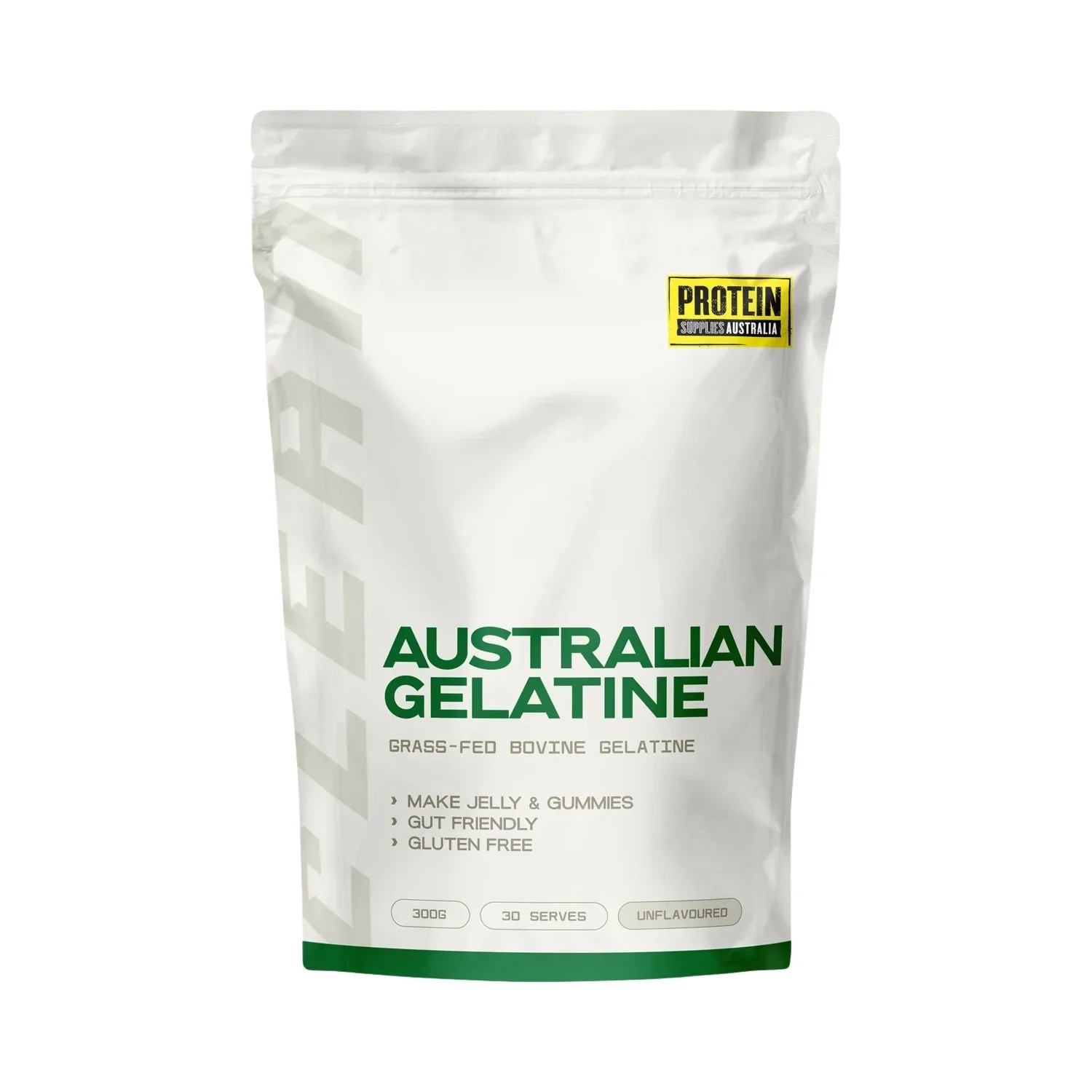NEW Protein Supplies Australia Australian Gelatine Unflavoured 300g