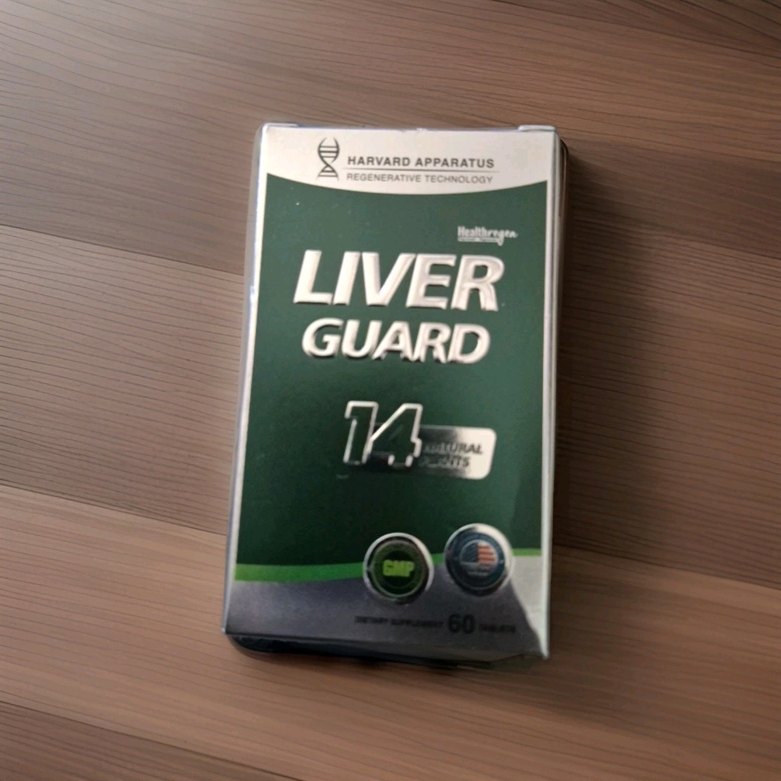 Harvard Liver Guard Apparatus 14 Health Regen 60 Dietary Supplement Exp 02/28