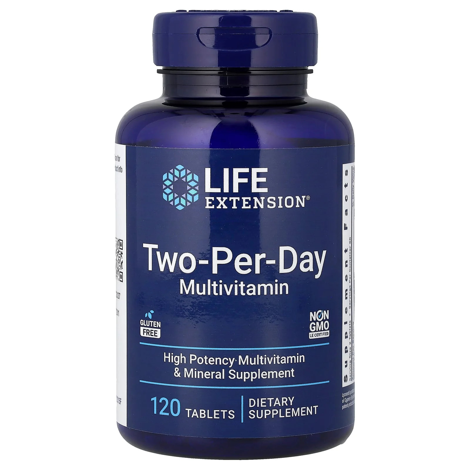 2 X Life Extension, Two-Per-Day Multivitamin, 120 Tablets