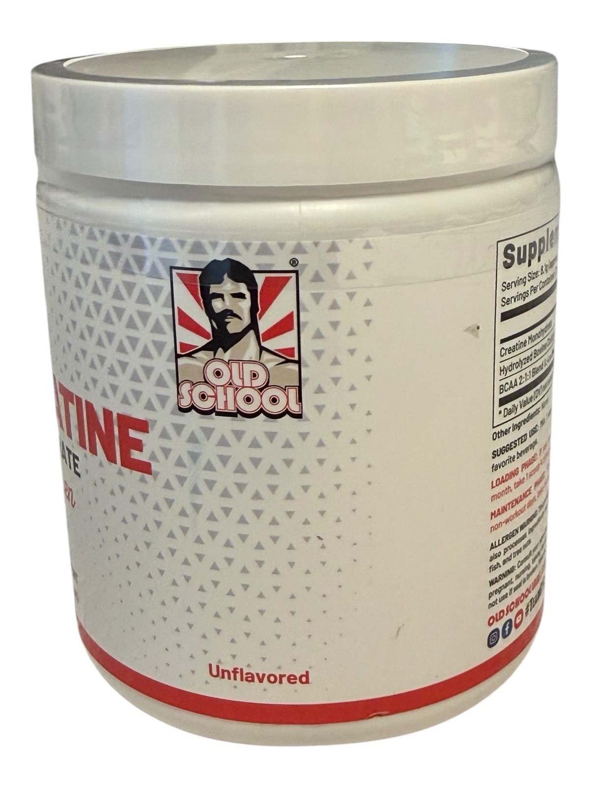 Old School Labs Creatine Monohydrate for Women – 30 Servings – 8.57oz – Ex: 5/27