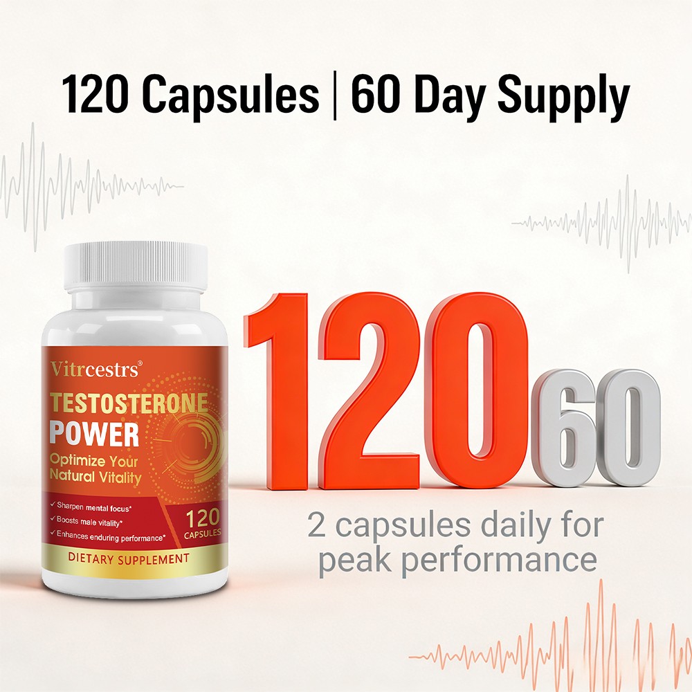Testosterone Booster – Boosts Performance,Endurance And Energy