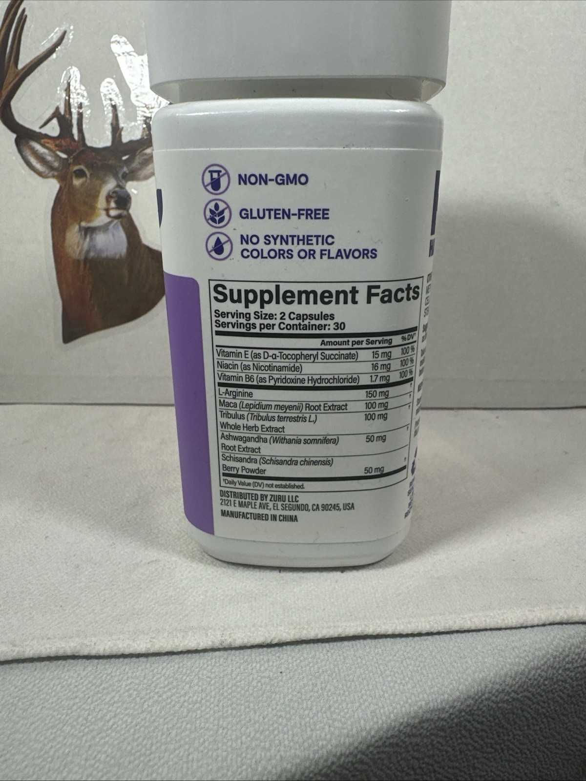 Health by Habit Libido Blend 60 Capsules Support Energy Performance Exp 07/28
