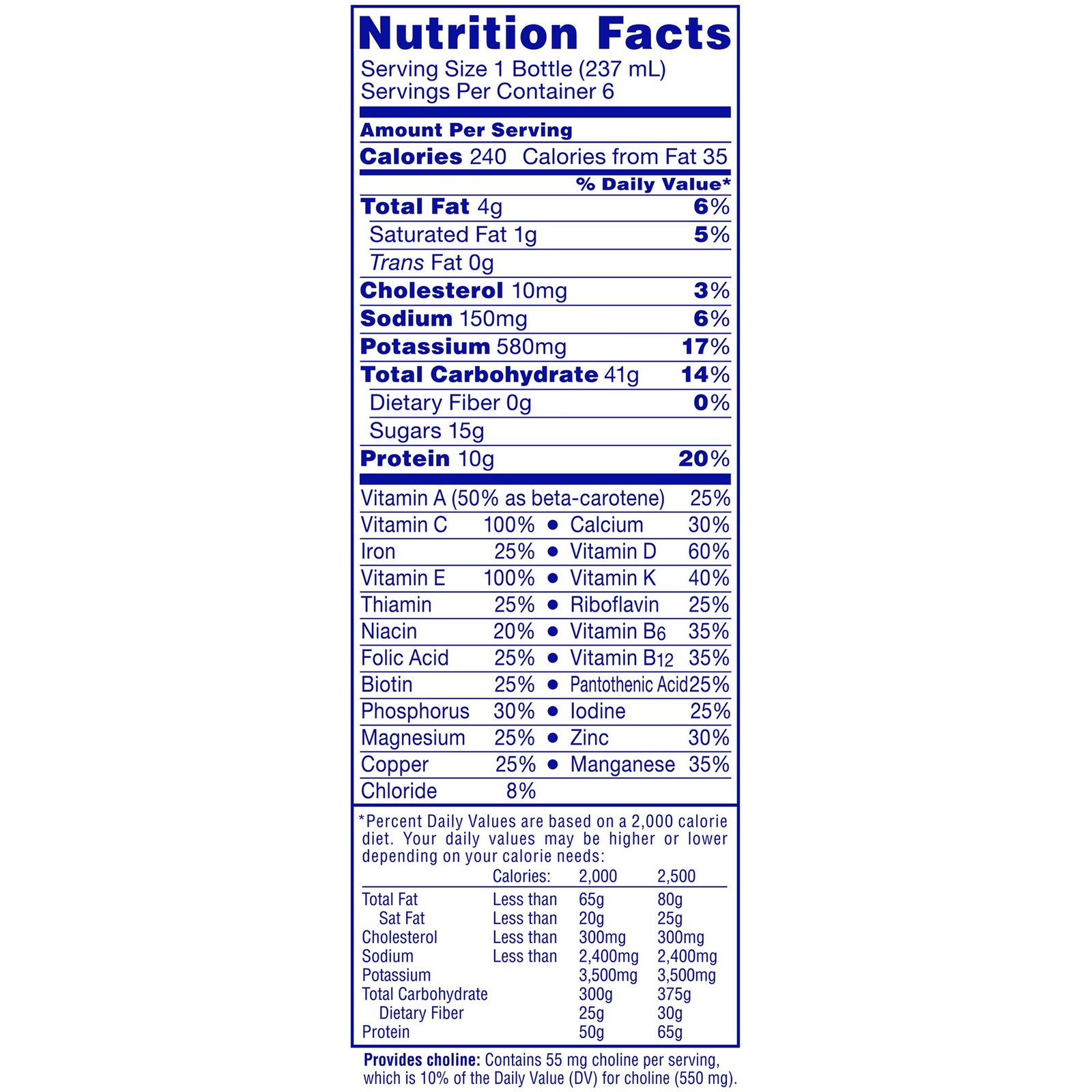 24 Nestle Carnation Breakfast Essentials Nutritional Drink Chocolate 8 oz