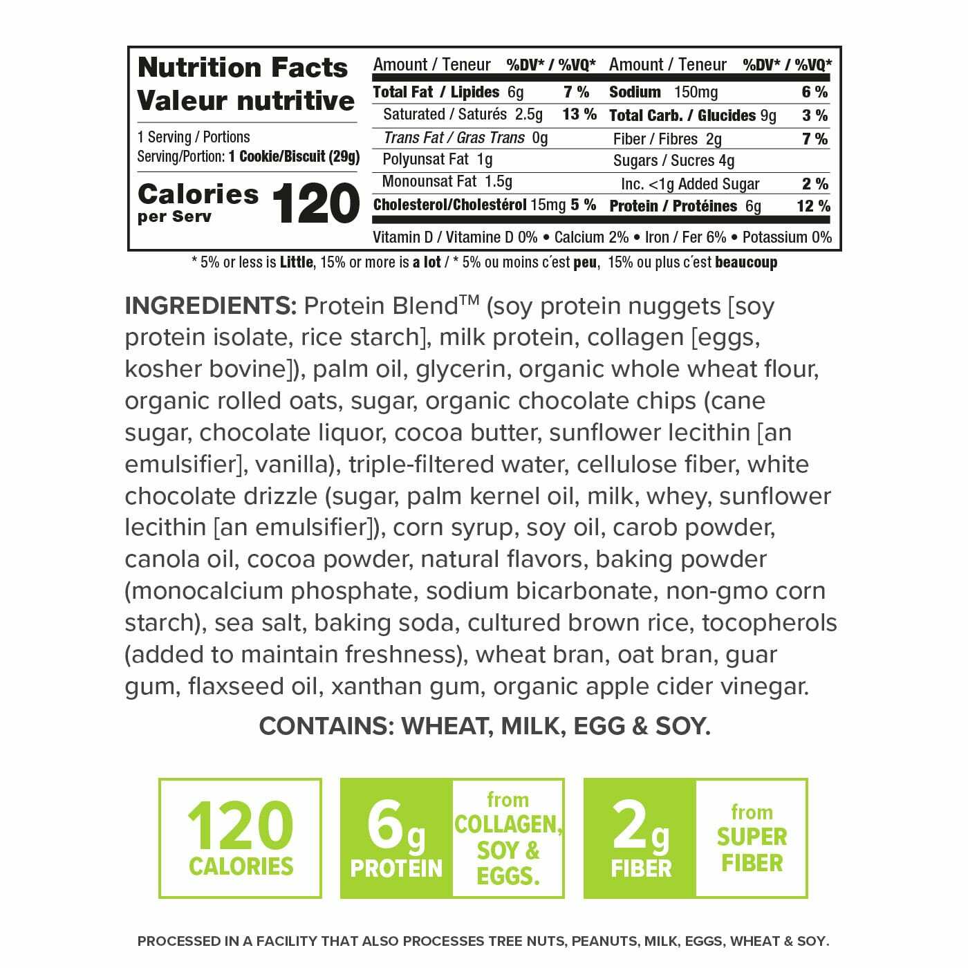 Smart for Life Chocolate Chip Diet Cookies, 3 Week Meal Replacement – Pack of 21