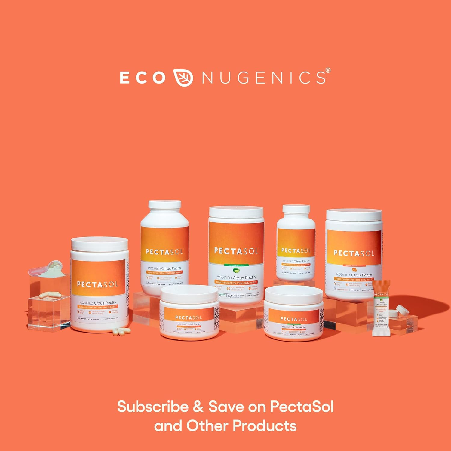 Pectasol Modified Citrus Pectin – 150G Powder – Total-Body Health Supplement to