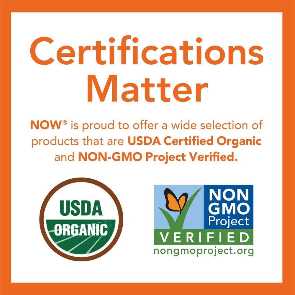 NOW FOODS (3 PACKS) Inulin Prebiotic Pure Powder Organic 8 oz