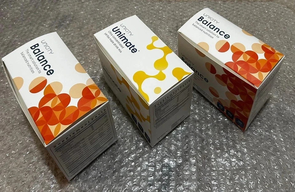 COMBO Pack UNICITY BALANCE 60ct + UNIMATE Lemon 30ct FREE SHIPPING
