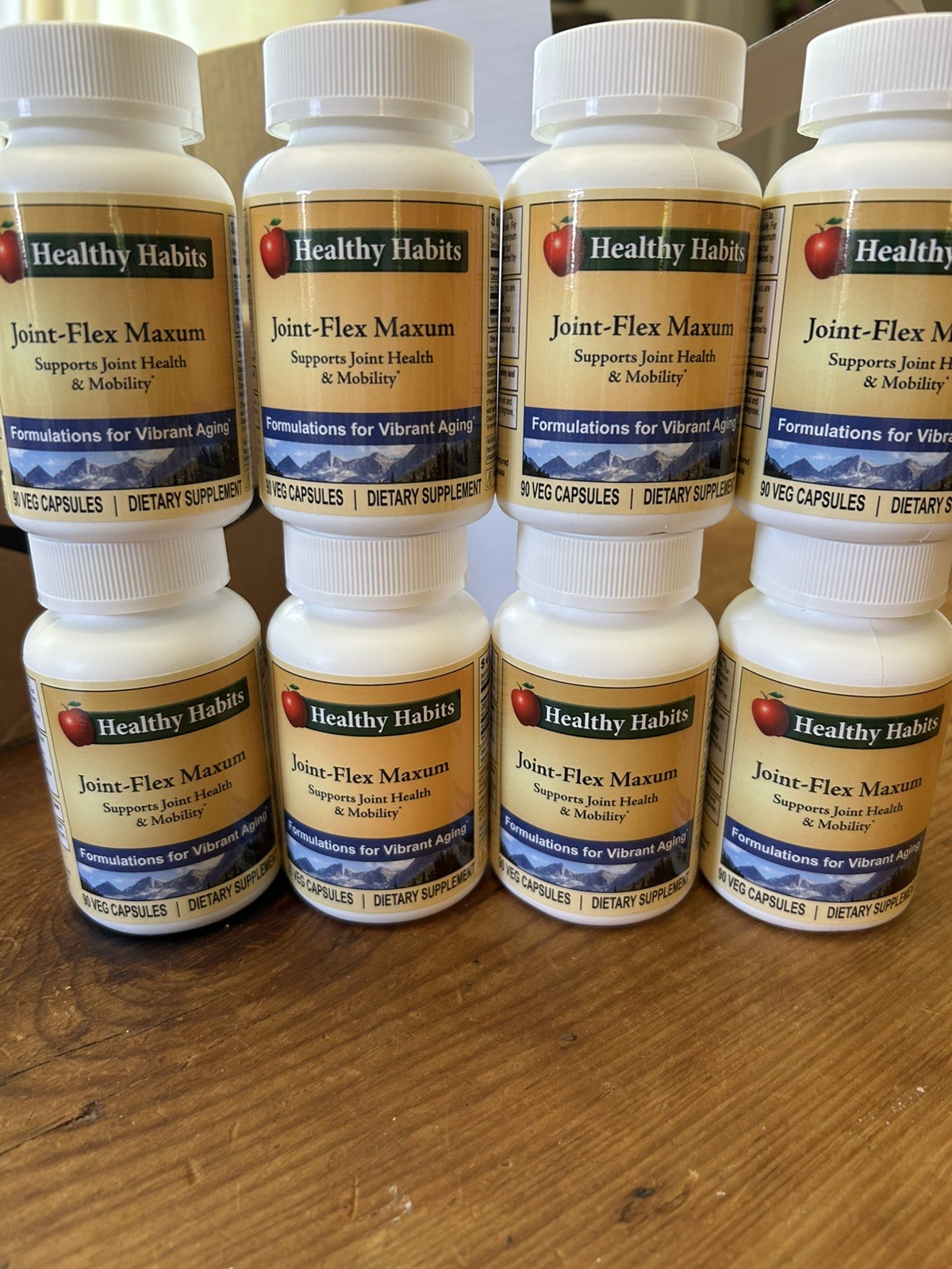Healthy Habits Joint Flex Maxum – Bottled – 90 Veg Capsules (8 Bottles)