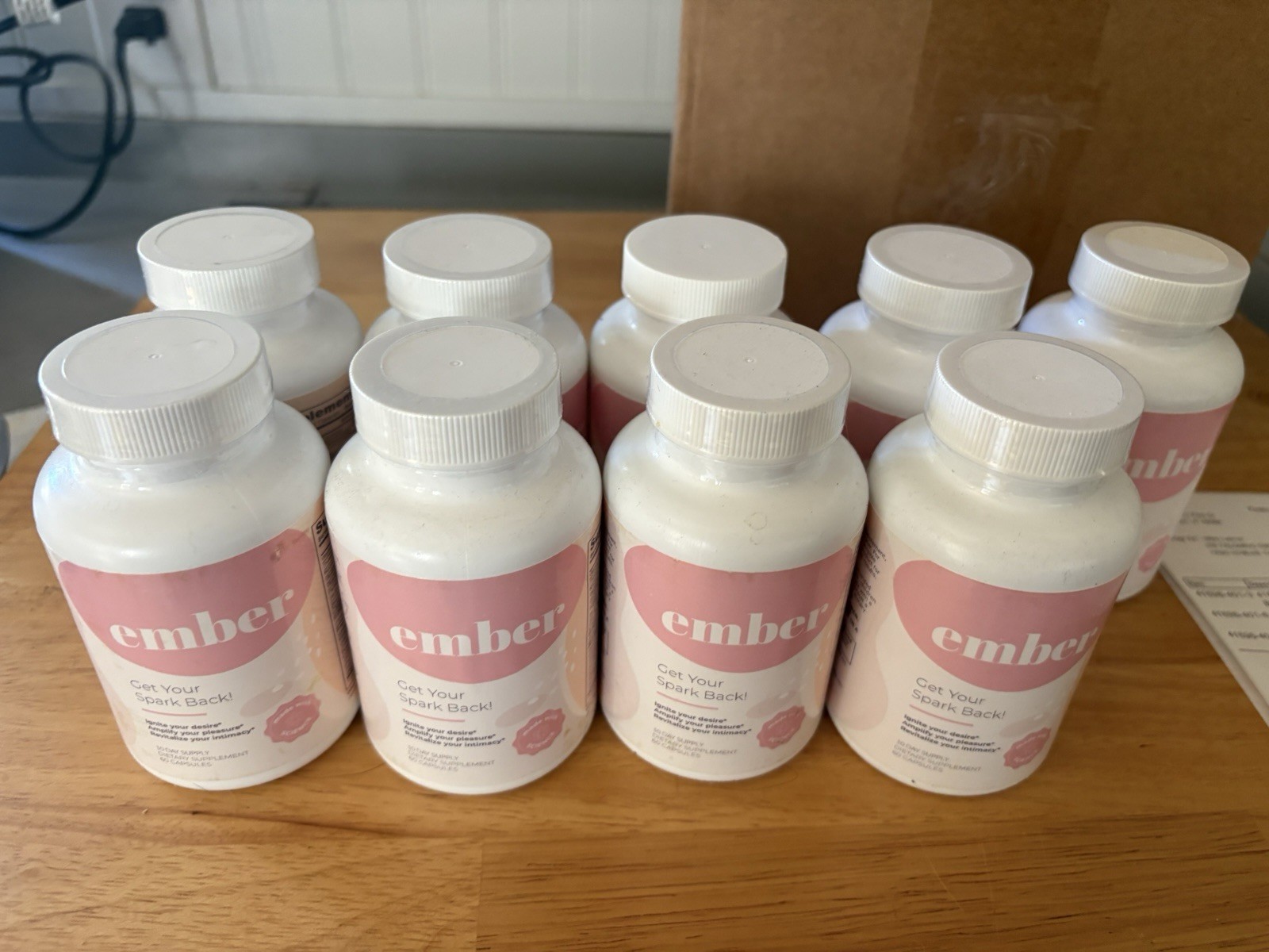 Ember Sexual Health Dietary Supplement Capsules, 60 Count (2-Capsule Dose)