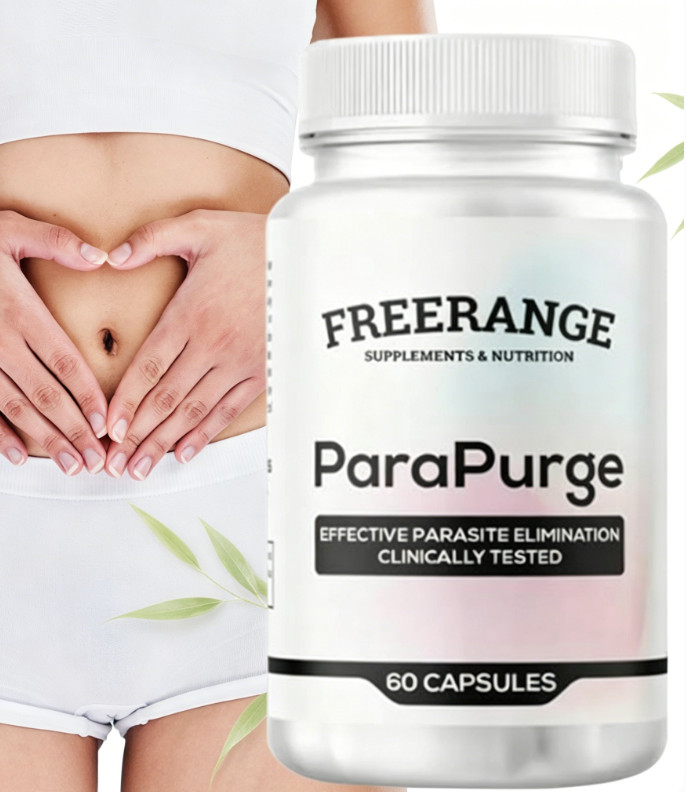 FreeRange ParaPurge Advanced Parasite Cleanser Para Purge 60 Capsules 3 Pack