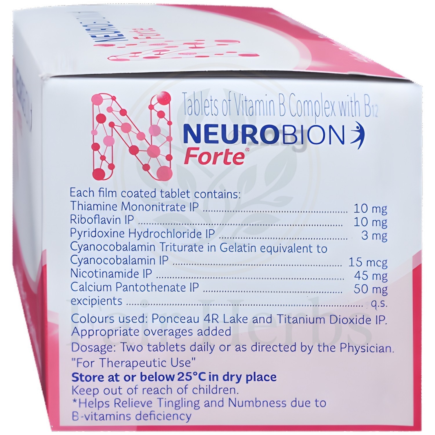 Neurobion Forte 900 tablets vitamin B complex with B12