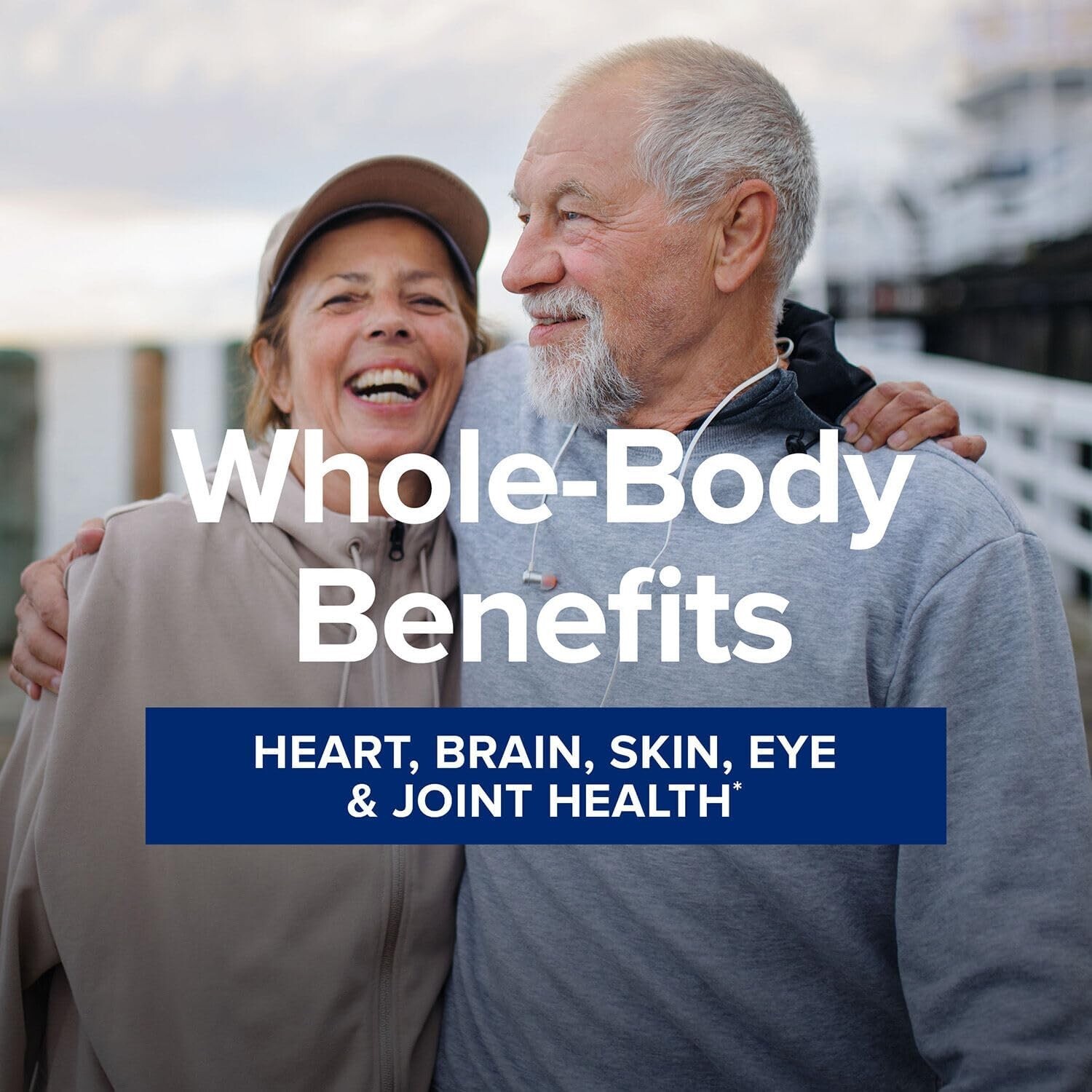 1000mg EPA & DHA Fish Oil Mini Softgels, Supports Heart, Brain & Joint Health