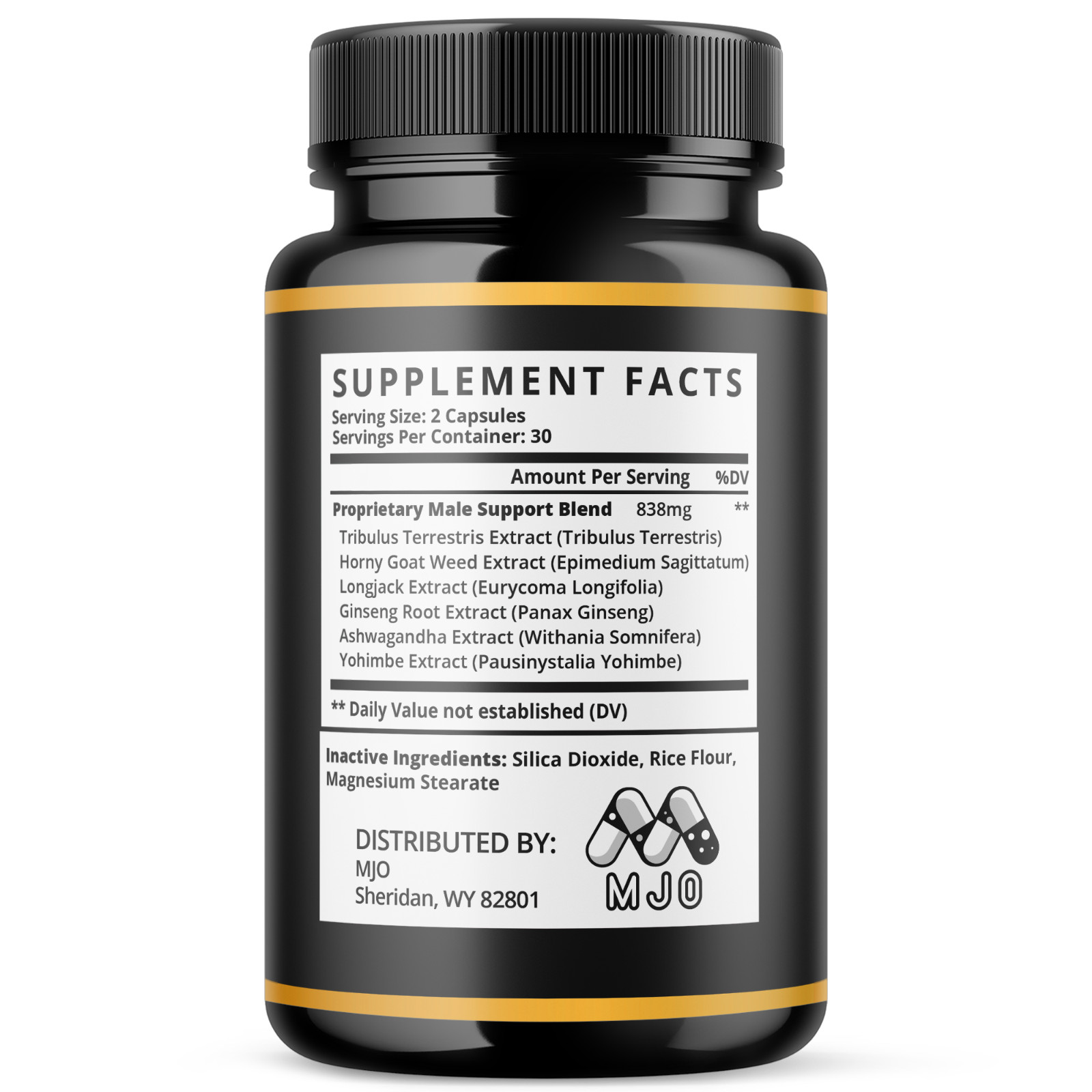 (5 Pack) Hyperprime Advanced Male Health Support vitamin Supplement 300 Capsules