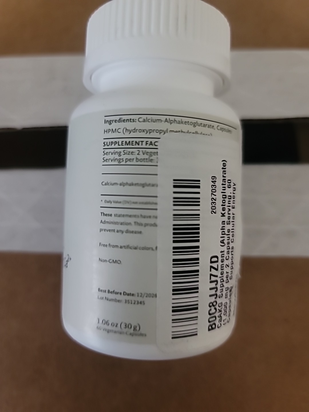Nature Spring Calcium Alpha-Ketoglutarate (Ca-AKG) 1000