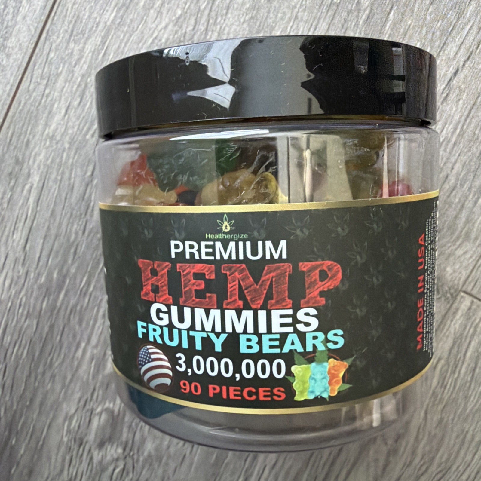 Relax Sleep Gummy Bears-Premium Gummies-Calm, Stress, Relax, Anxiety-Made In USA