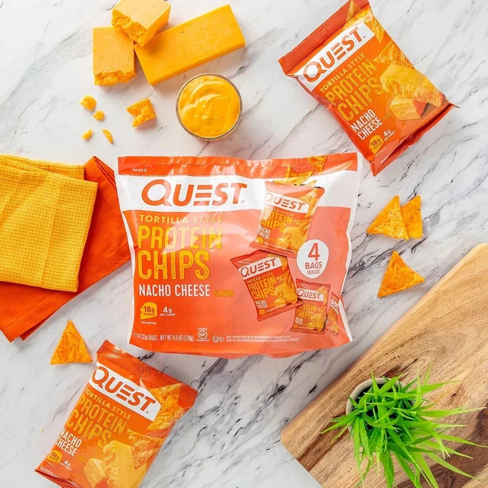 Quest Tortilla Style Protein Chips – Nacho Cheese