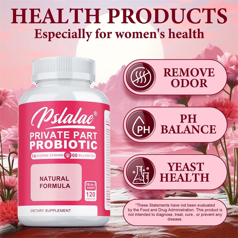 Private Part Probiotics 120pcs – Vaginal & Urinary Health, Reduces Vaginal Odor