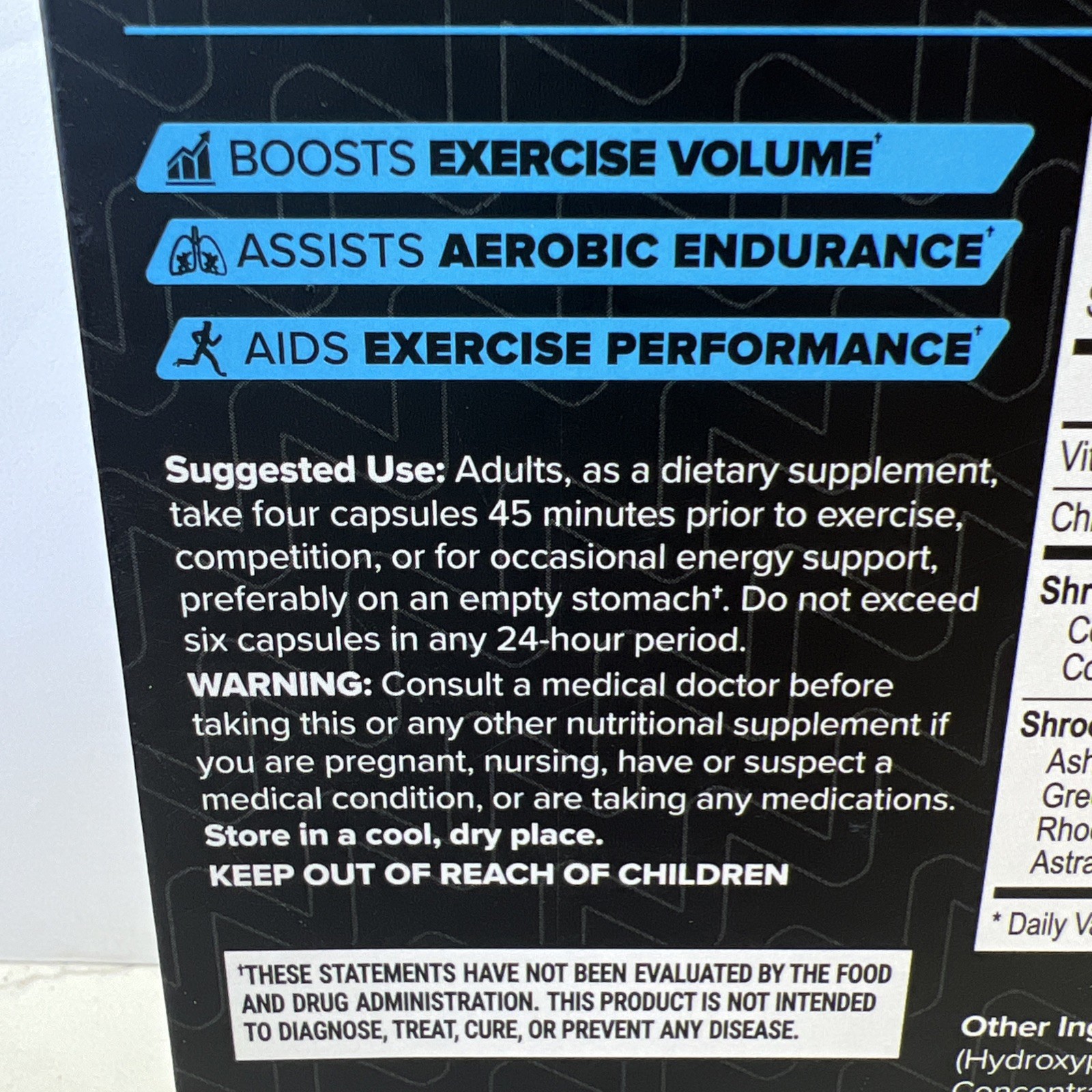 ONNIT Shroom Tech Sport Pre-Workout Energy Support Capsules 84 Caps EX 09/26