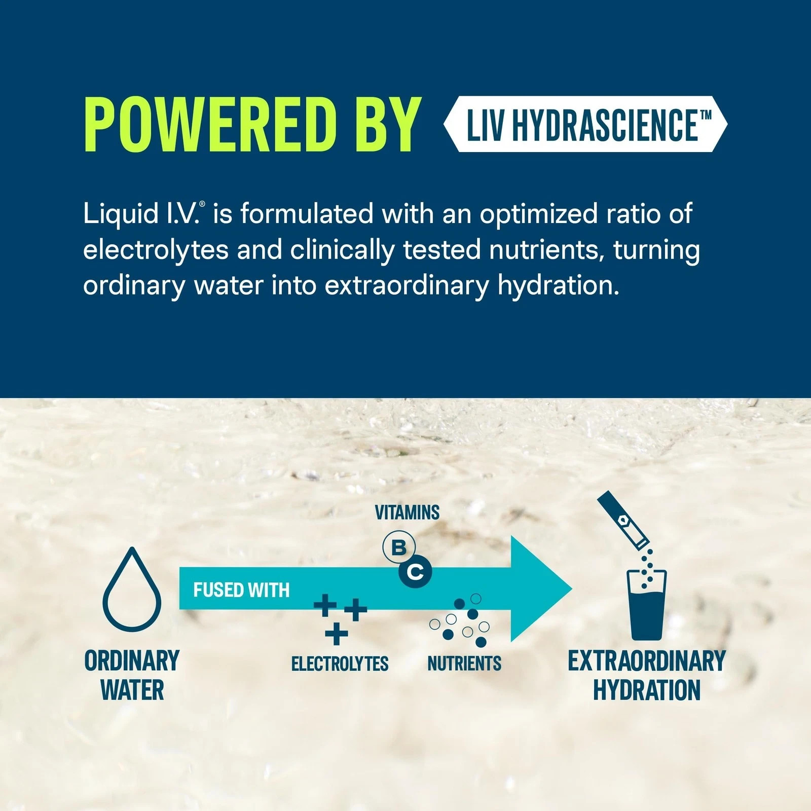 Liquid I.V. Hydration Multiplier – Orange Vanilla Dream – Hydration Powder Packe