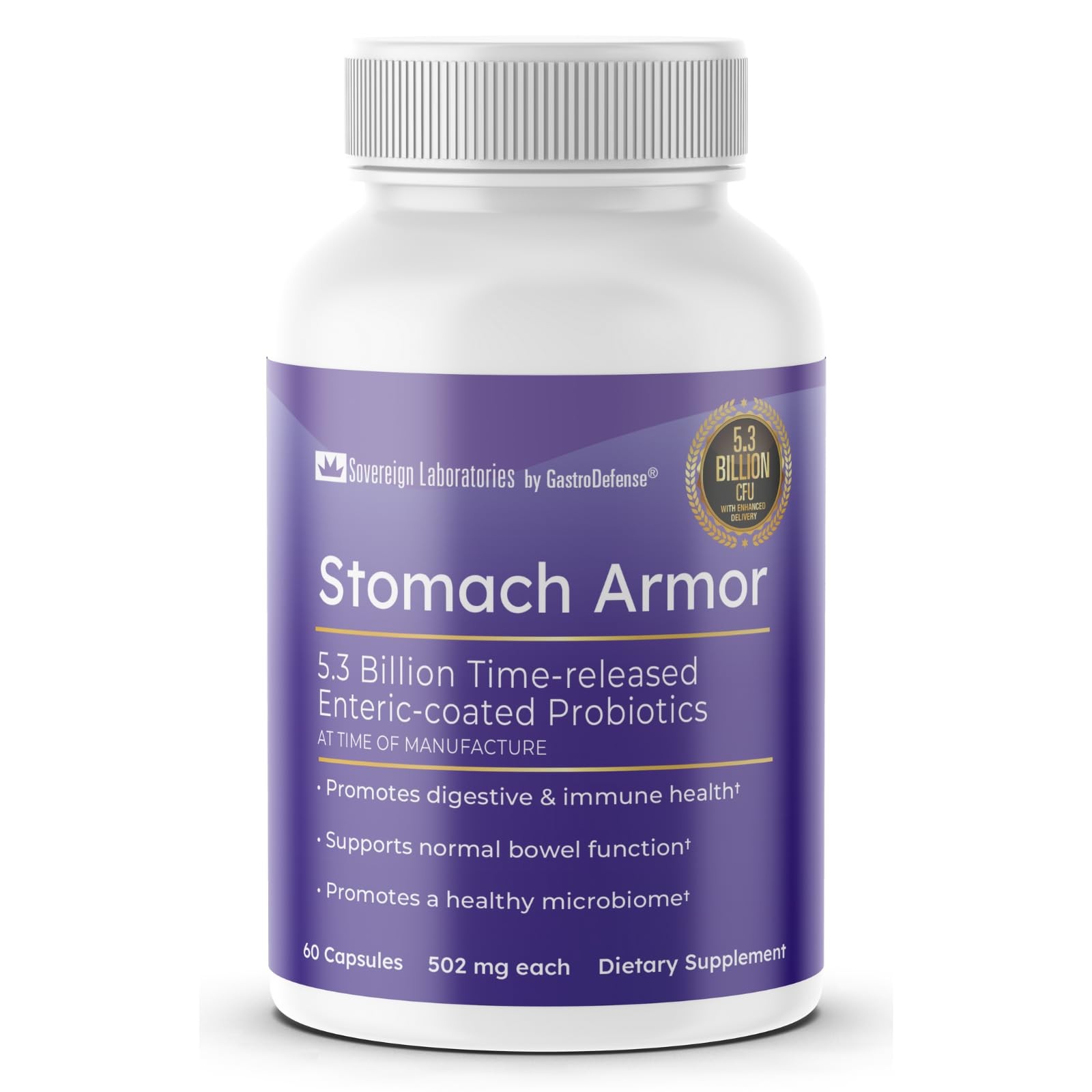 Gastrodefense Stomach Armor – Shelf Stable Pre And Probiotic – Liposomal