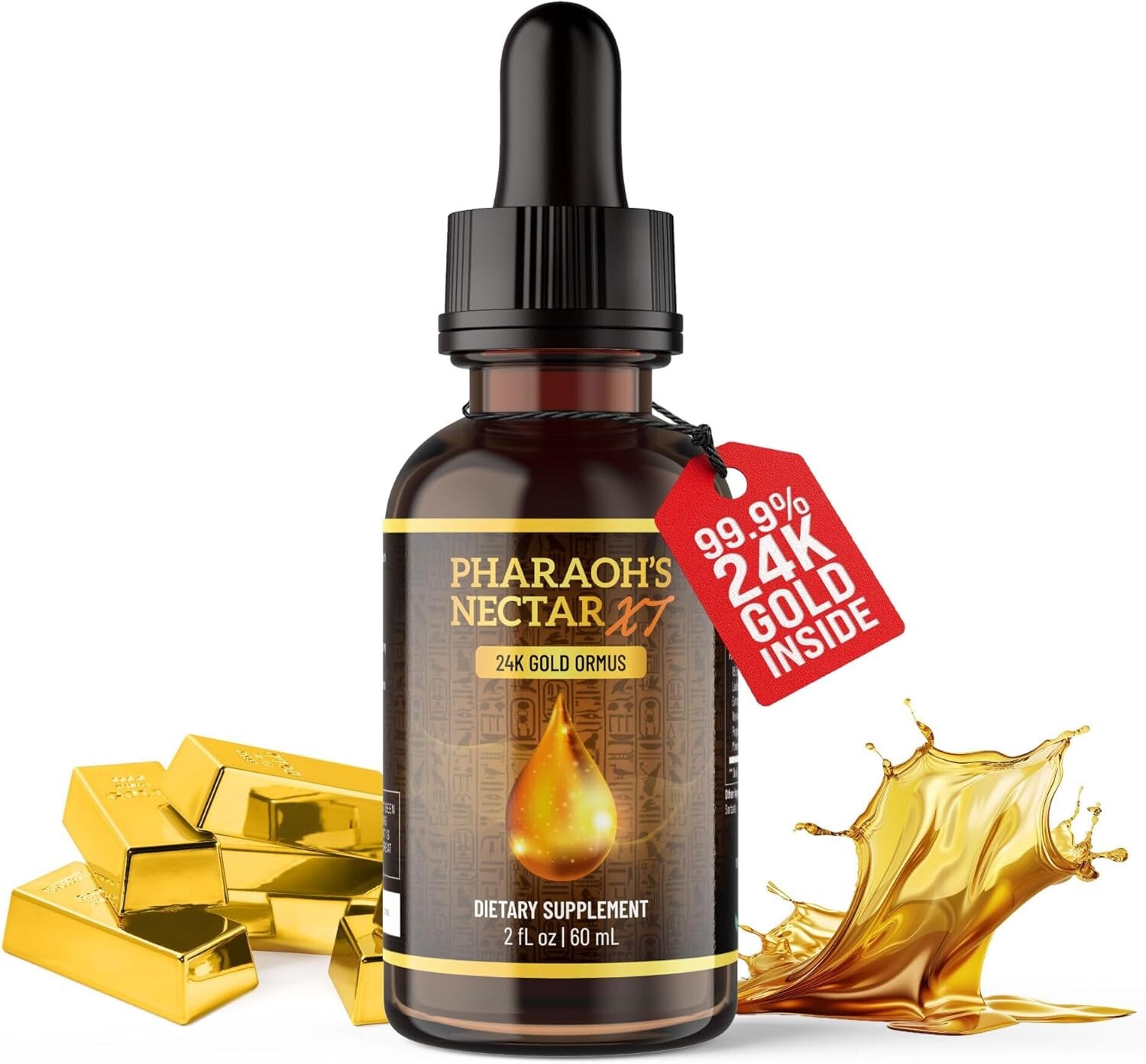 Ultra-Pure, 99.9% Liquid Gold – 24K Monoatomic Gold Ormus – Third Eye Awakeni…