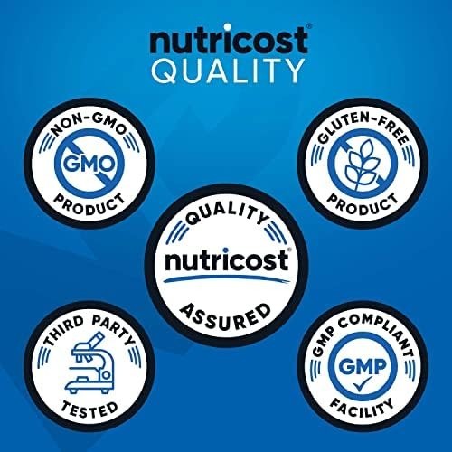 Nutricost Nitric Oxide Booster 2250mg, 180 Capsules – 180 Count (Pack of 1)