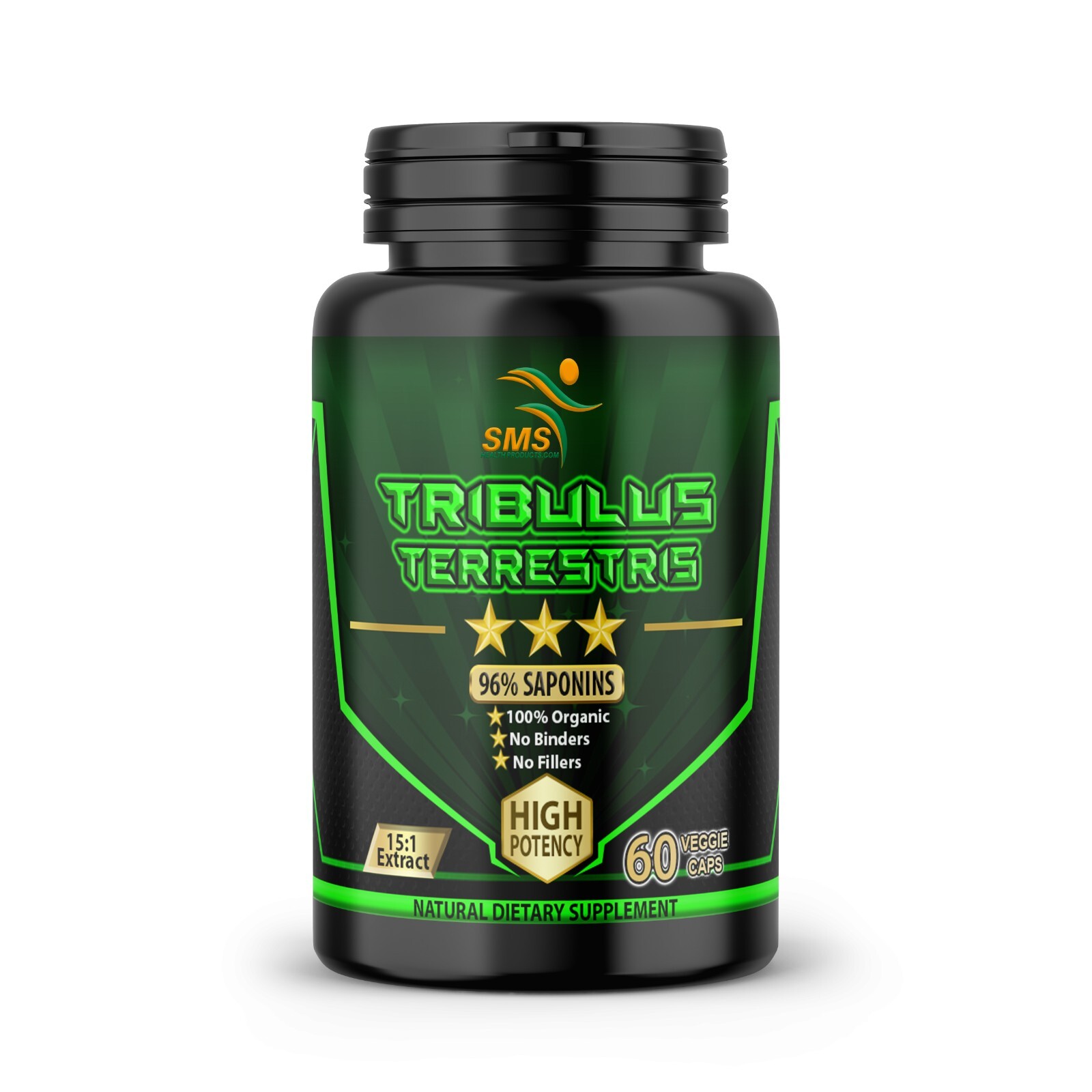 Tribulus Terrestris Increase Test Booster, Energy, Stamina, Endurance, Muscle 60