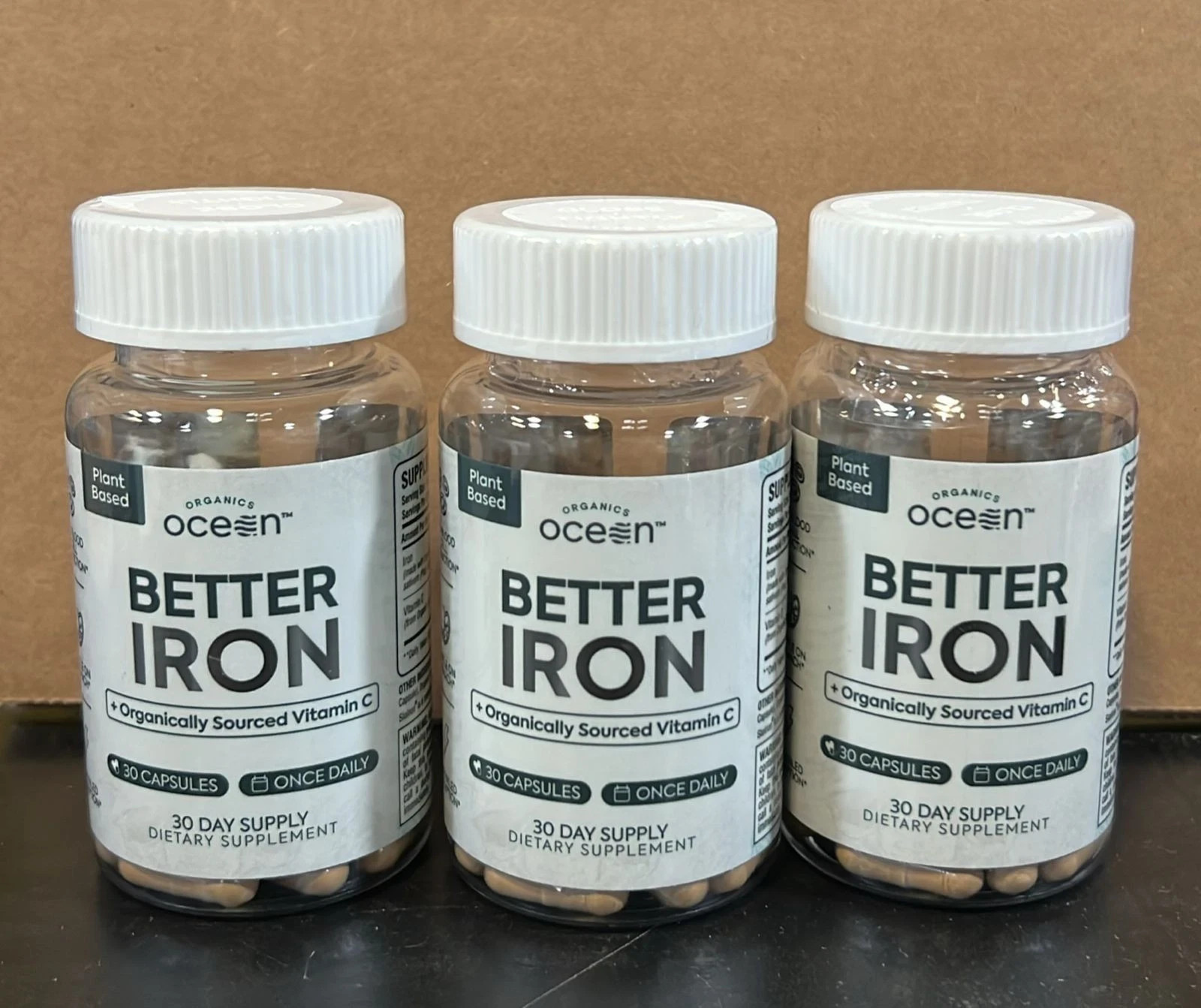 3x Organics Ocean Better Iron – 30 Caps