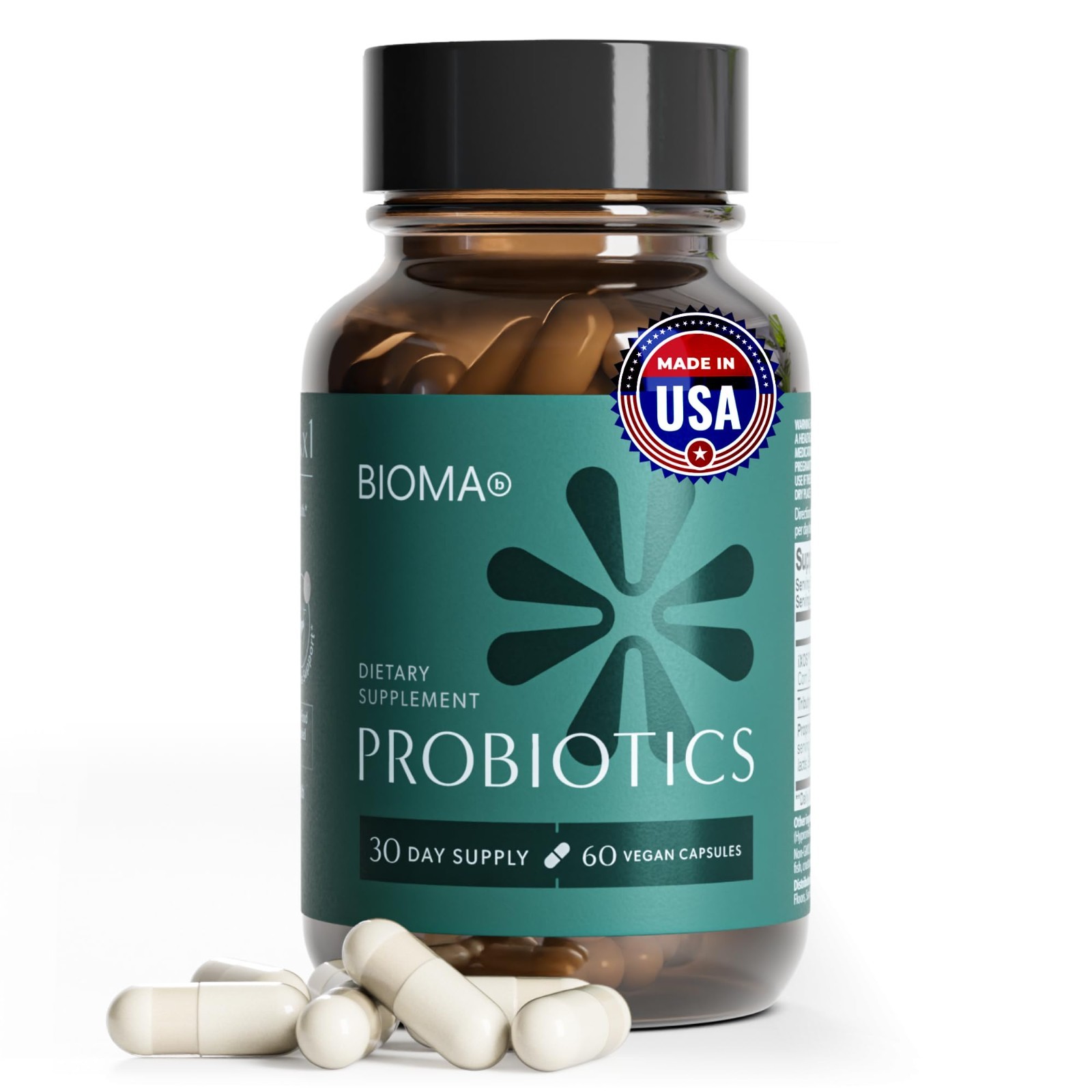 BIOMA Probiotics – Digestive Health Probiotic – Gut Support for Men & Women with