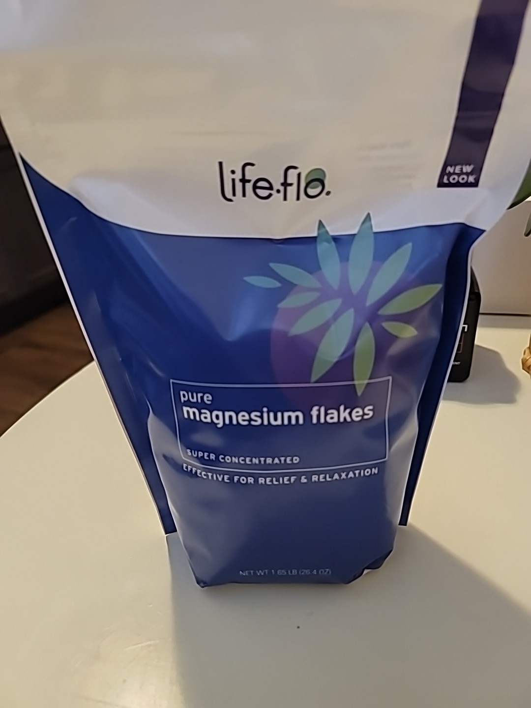 Life-Flo Pure Magnesium Flakes Super Concentrated, 1.65 Lb