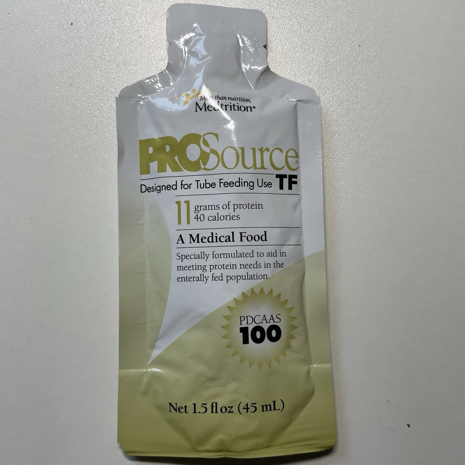 ProSource TF Tube Feeding Formula 45 mL 1.5 Fl Oz Pouch 24 Count 11 Gm Protein