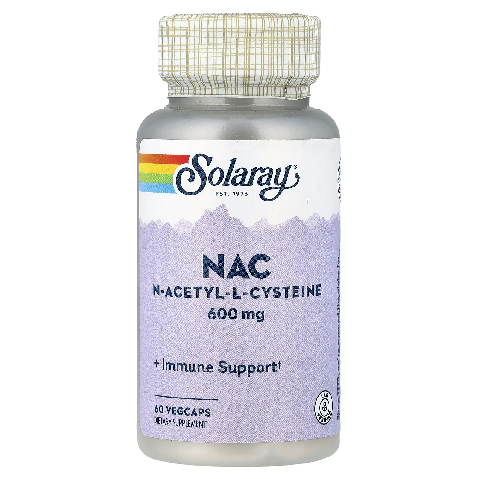 2 X Solaray, NAC, 600 mg, 60 VegCaps