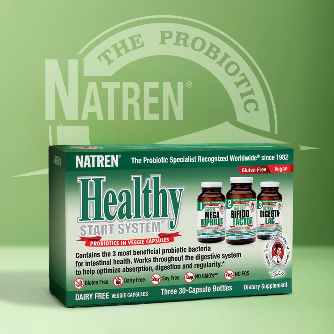 NATREN Healthy Start System – Three 30-Capsule Bottles ( 1 Pack )
