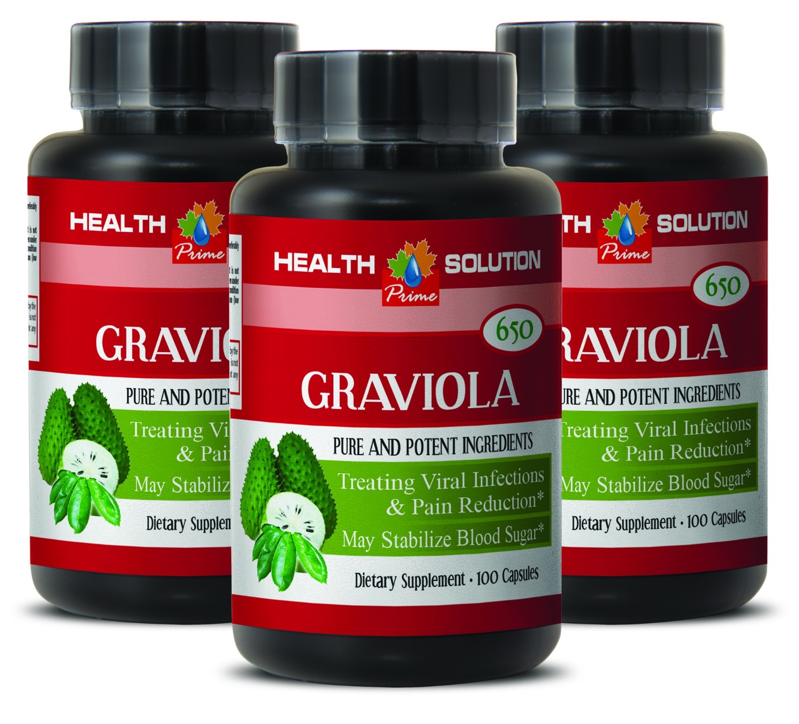 balance of nutrients – GRAVIOLA Leaf Extract 650 mg – Regular bowel movements -3