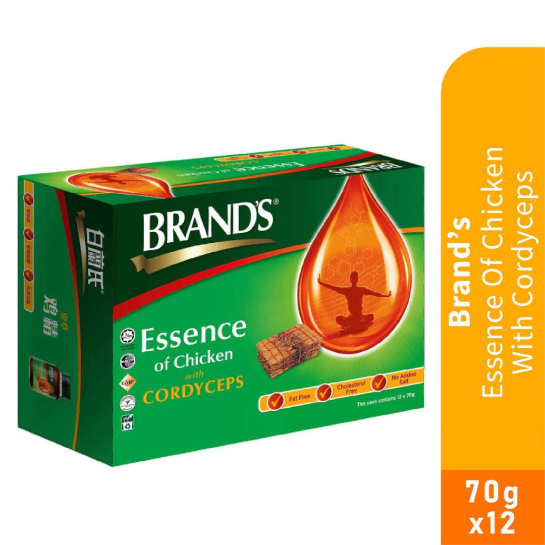 BRAND’S Essence of Chicken with Cordyceps (12’s x 70g)