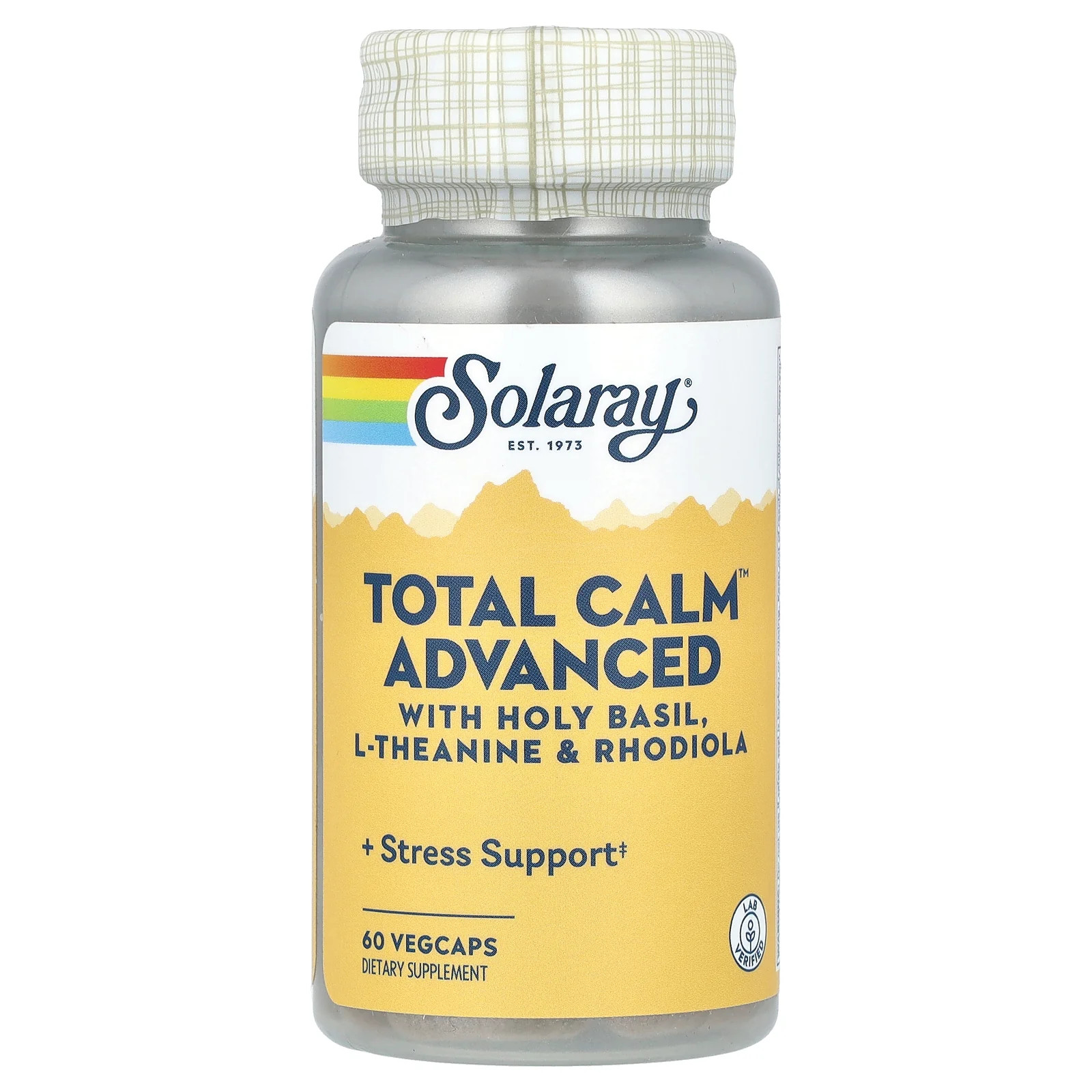 2 X Solaray, Total Calm� Advanced, 60 VegCaps