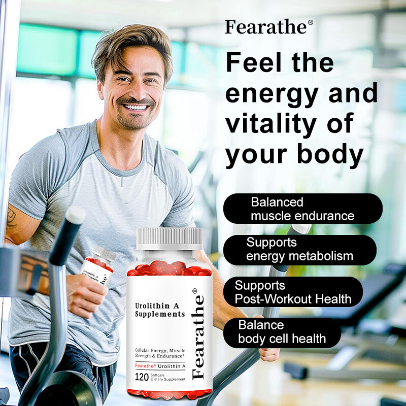 Fearathe Urolithin a Supplement 5000Mg – Cellular Energy, Muscle Strength