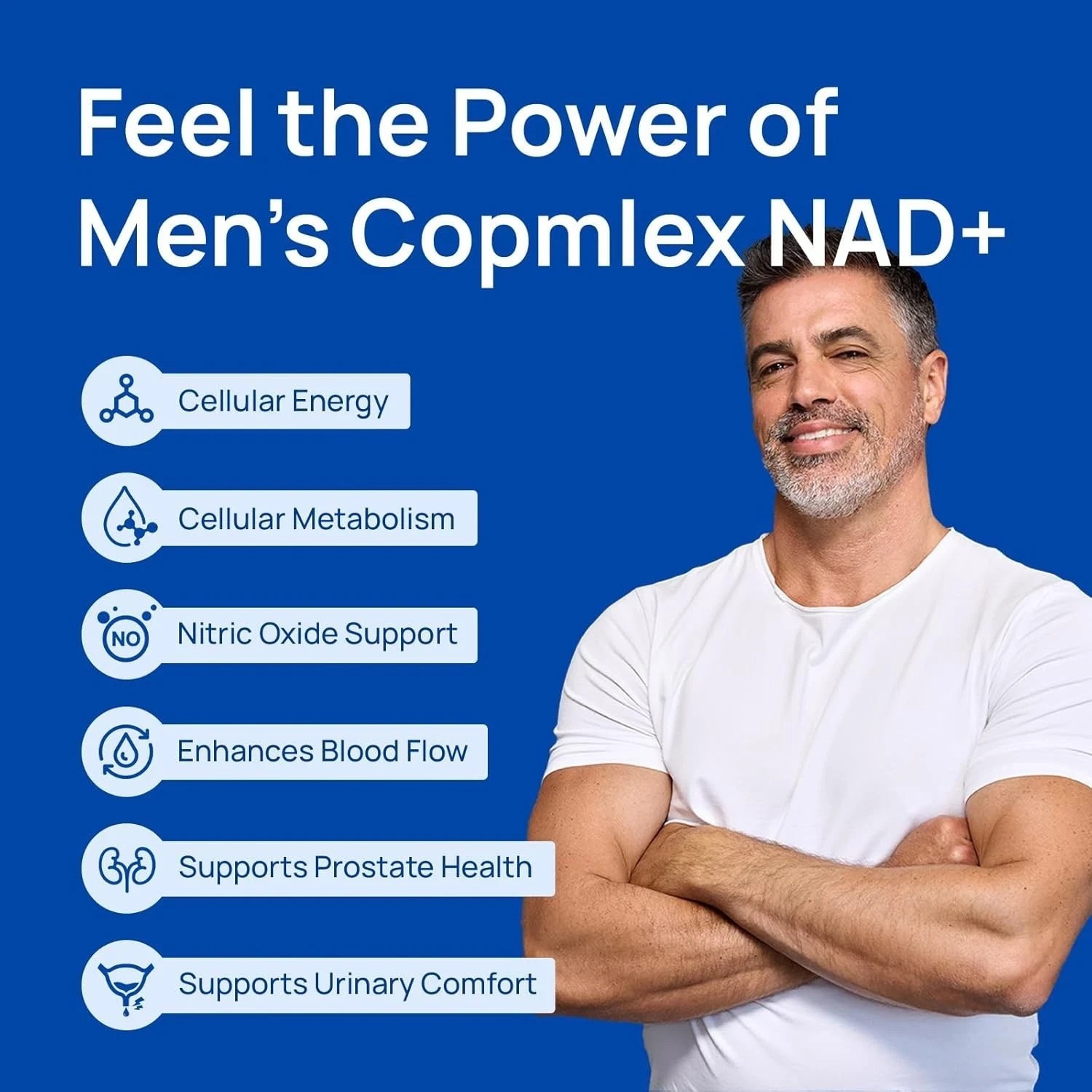 New Version NAD+ for Men – NAD GENIE 30 Capsules*–