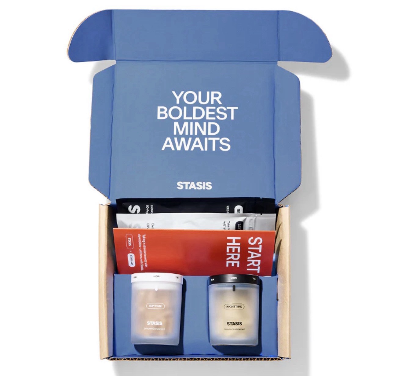 Stasis Daytime & Nighttime Supplement Bundle 50 Caps Each