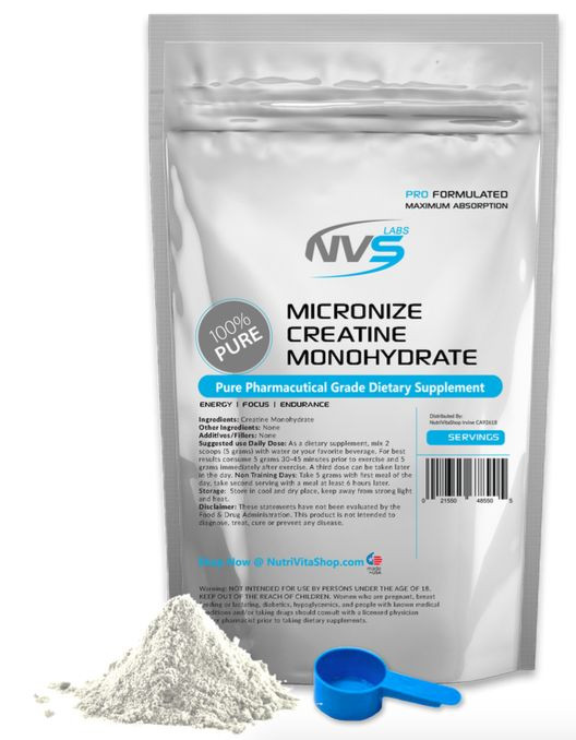 2.2 lb 1000g Ultra Micronized Creatine Monohydrate Powder Pharmaceutical Kosher