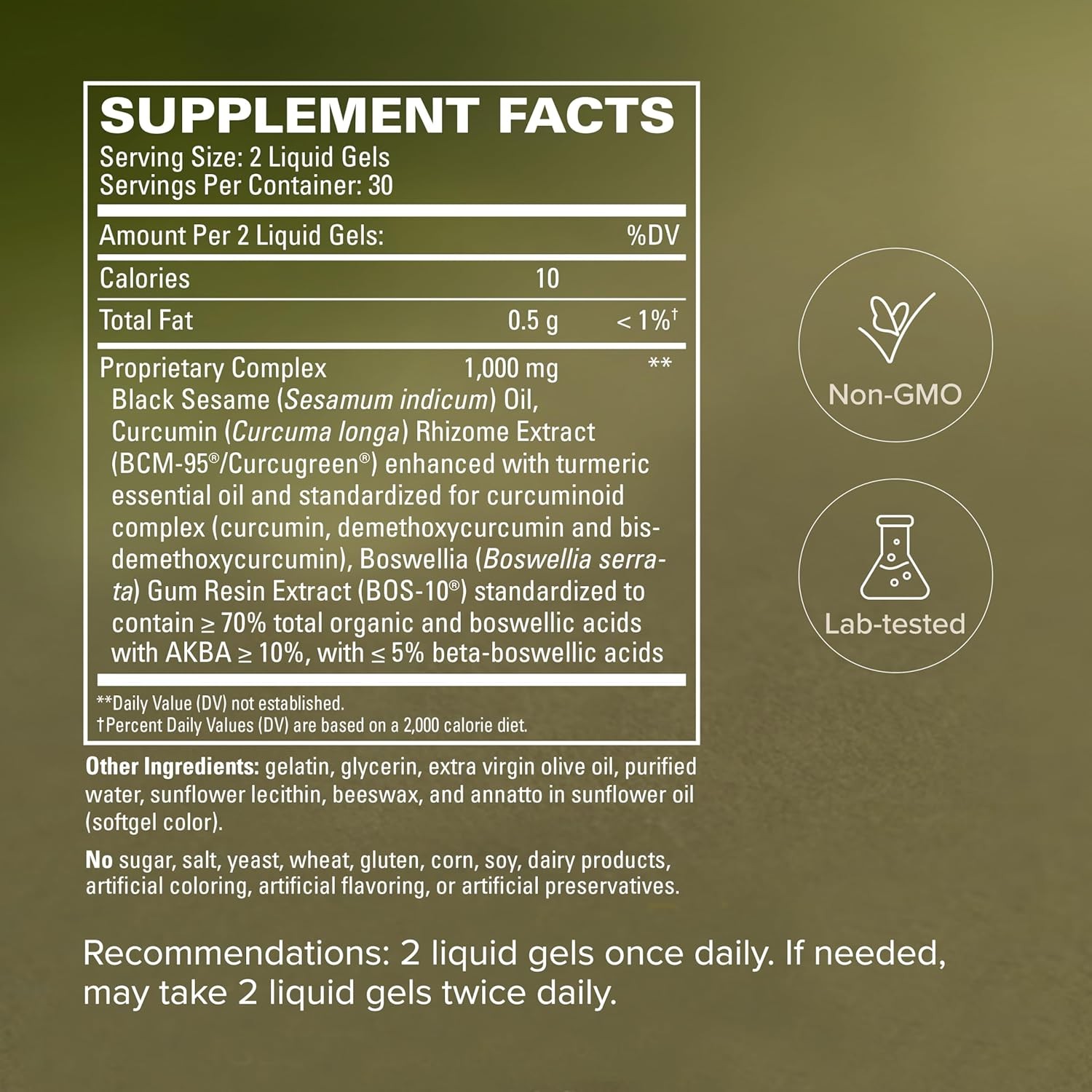 Terry Naturally CuraMed Acute Pain Relief BCM-95 Curcumin 60 Softgels