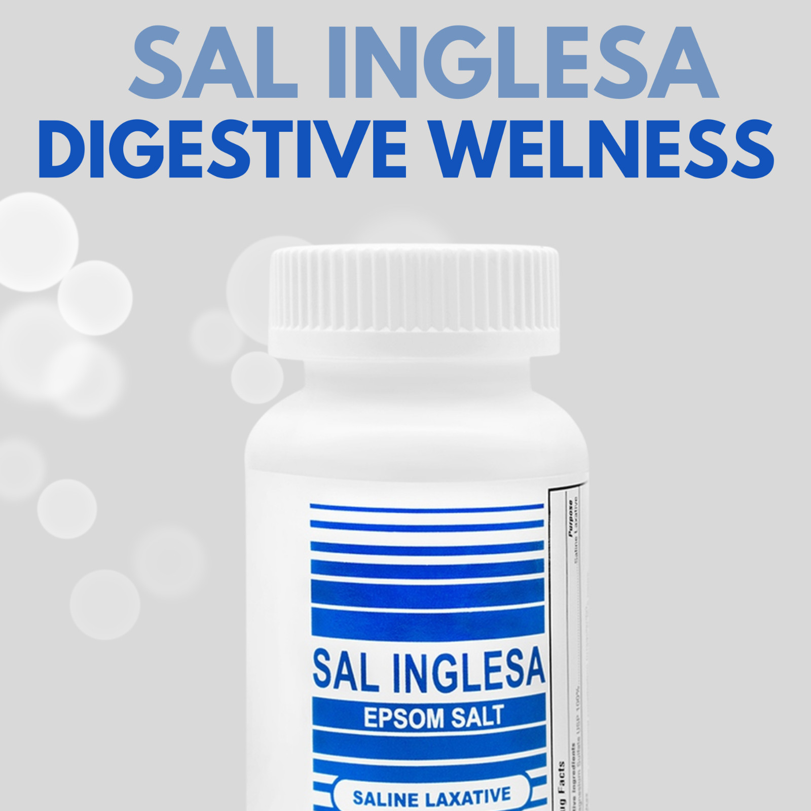 Sal Inglesa Saline Laxative 80 g