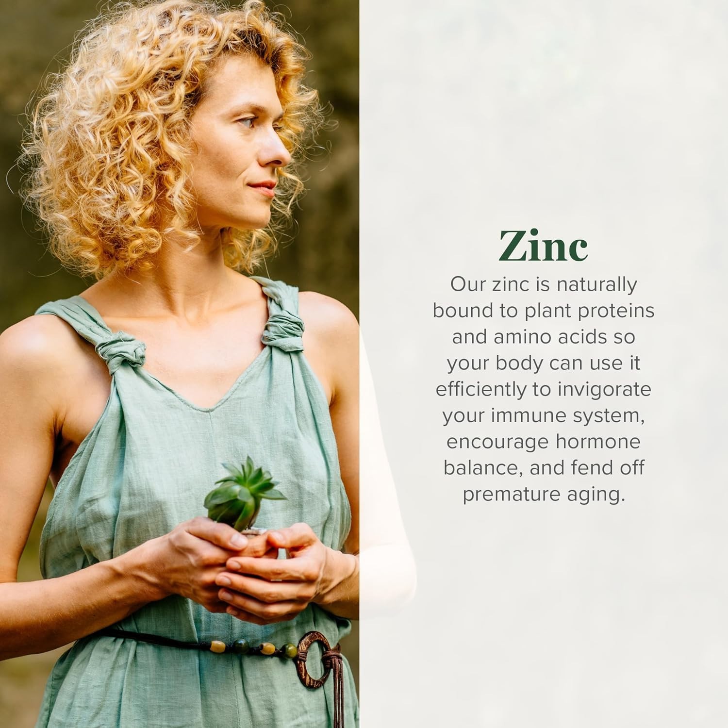 Global Healing Organic Zinc Supplements Liquid Pure Drops Immune USDA 2 (fl oz)
