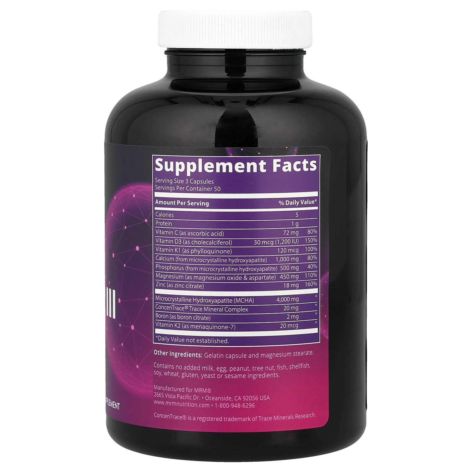 2 X MRM Nutrition, Bone Maximizer III with MCHA, 150 Capsules