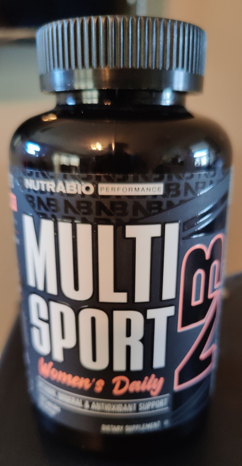NUTRABIO MULTI SPORT FOR WOMEN [120 CAPSULES] multivitamin mineral formula 07/25
