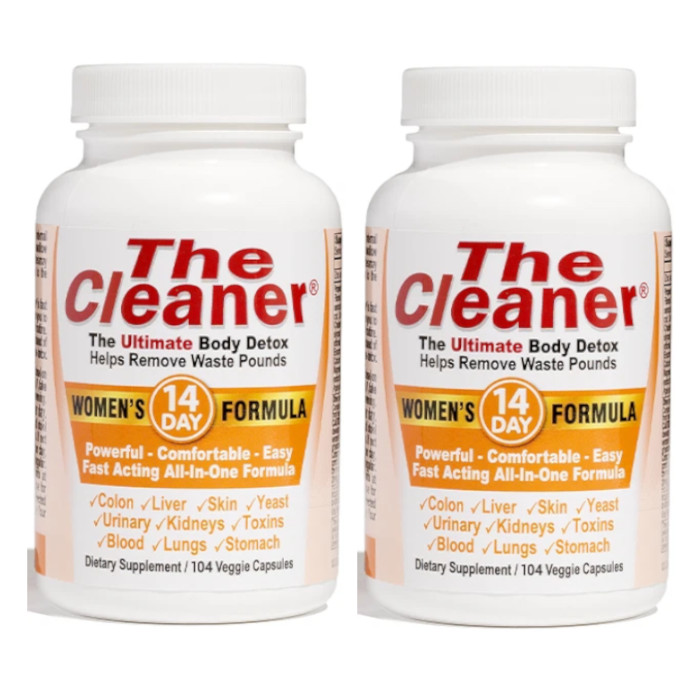 Century Systems The Cleaner – Women’s 14 Day Formula 104 vcaps (Pack of 2)
