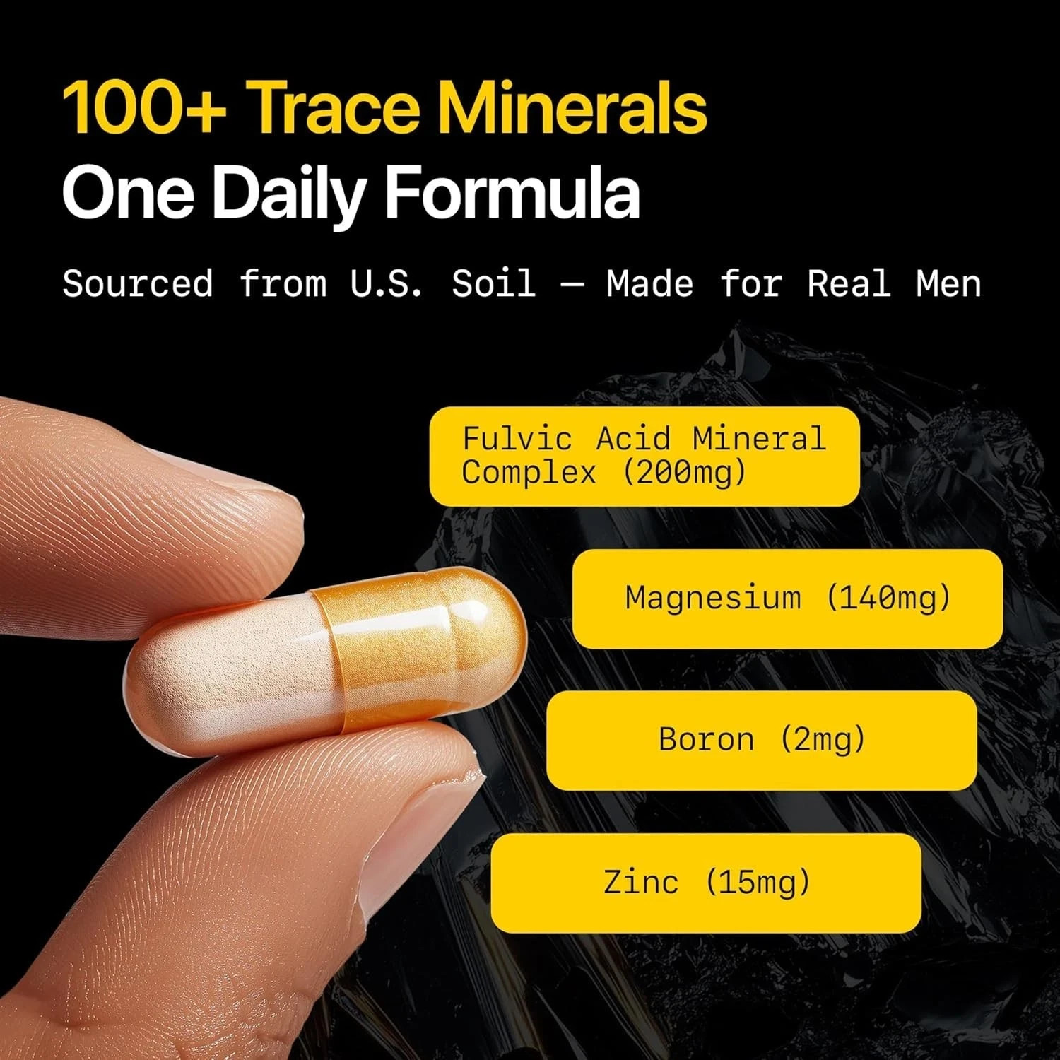 Menerals Men’s Multivitamin – All-in-One Mineral Supplement – 60 Capsules