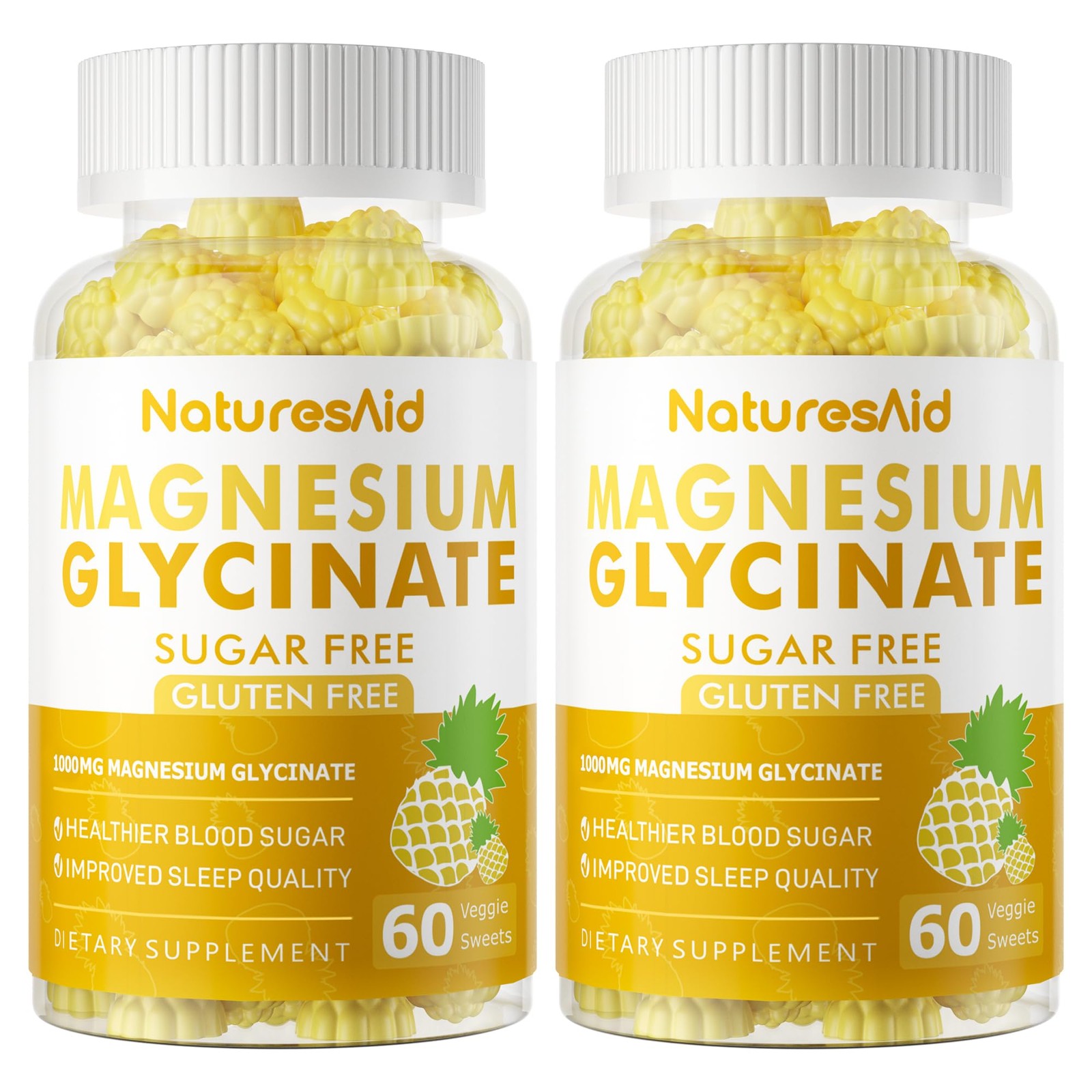 Natures Aid Glycinate – Potassium Supplement